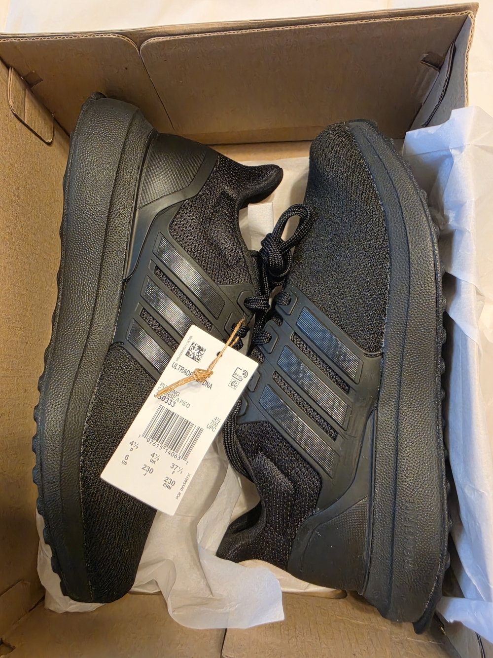 adidas Black Women's Running Shoes Ultra Knit Trainers